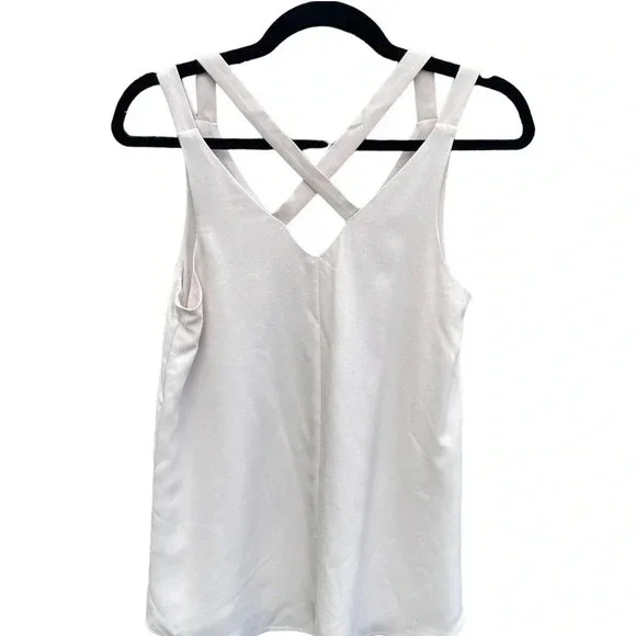 River Island Cream Sleeveless Blouse - Picture 6 of 7